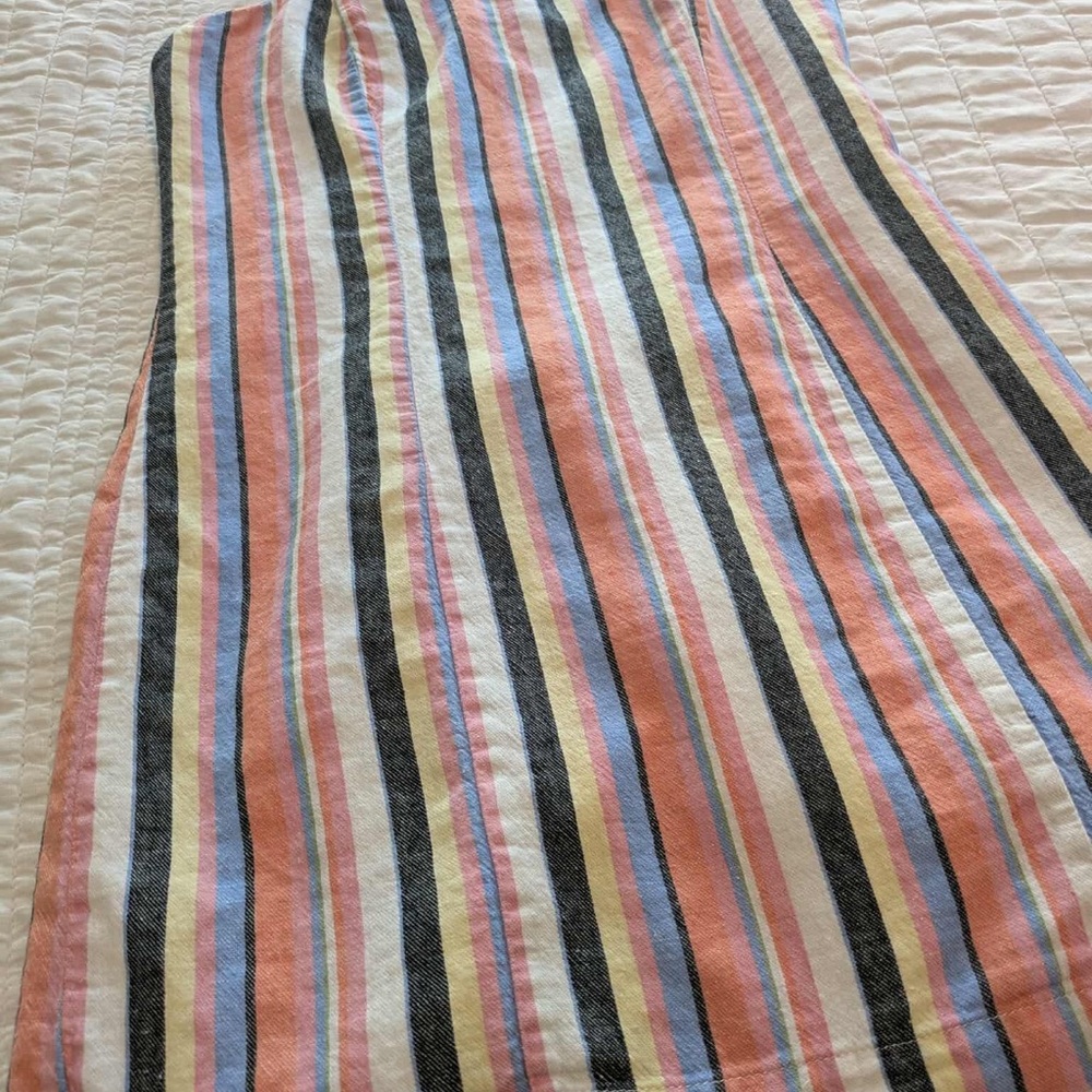 Forever 21 Multicolor Striped Dress Y2K - Picture 2 of 8